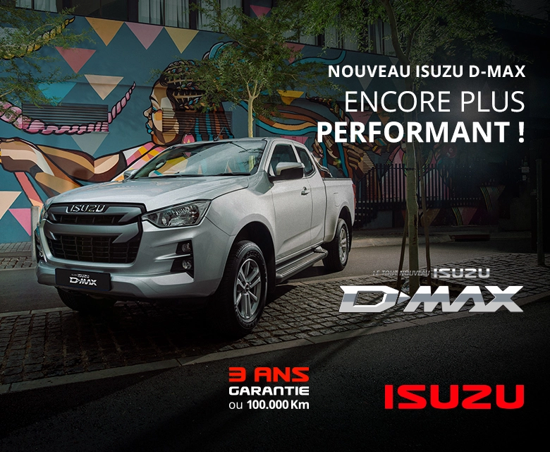 NOUVEAU PICK-UP D-MAX 7ÈME GENÉRATION